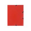 Exacompta - Map met 3 flappen - A4 - voor 150 vellen - rood