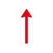 8711234041920-Pickup - Adhésif de signalisation au sol "flèche rouge/blanc" - 30 x 10 cm-Avant-0