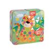 8410782152231-Apli Kids - Boîte métallique jeu de gommettes - tigre-Angle gauche-0