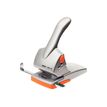 7313469226038-Rapid HDC65 - Perforateur - robuste - 65 feuilles - métal, plastique ABS - orange/gris-Angle droit-0