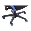 3701338800719-Fauteuil gamer POPER-M - accoudoirs réglables - noir et bleu-Gros plan-12