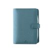 Oberthur Salisbury 21 - Organizer - weekweergave - 150 x 210 mm - ivoorkleurig papier - 6 gaten - luchtblauwe hoes - canvas