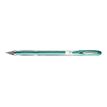 Uni-ball Signo - Rollerbalpen - metallic groen - gelinkt met pigment - 0.8 mm