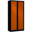 VINCO Class'900 - Keukenkast - 3 planken - 2 deuren - staal - kersrood, antraciet