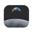 Fellowes Optical Mouse Pad Earth and Moon - Muismat