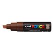 Uni POSCA PC-8K - Marker - bruin - pigmentinkt op waterbasis - 8 mm - breed