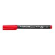 STAEDTLER Lumocolor 317 - Marker - permanent - rood - 1 mm - gemiddeld