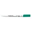 STAEDTLER Lumocolor 301 - Marker - voor glas, porselein - groen - 1 mm - gemiddeld
