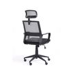 3760185020855-Fauteuil de bureau LIBERTY 02 - accoudoirs fixes - appui-tête réglable - noir et gris-P_79144165_5-4