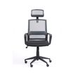 3760185020855-Fauteuil de bureau LIBERTY 02 - accoudoirs fixes - appui-tête réglable - noir et gris-P_79144165_6-5