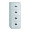 MT Professionel ECO - Verticale opbergkast - 4 lades - staal - lichtgrijs