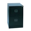 MT Professionel ECO - Verticale opbergkast - 2 lades - staal - zwart