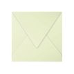 Pollen - Enveloppe - 165 x 165 mm - puntig - open zijkant - afdrukbaar - fris lentegroen - pak van 20