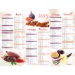 3664447125565-Oberthur Cuisine et Saveurs - Calendrier 6 mois par face - 33,5 x 43 cm-P_79148030_3-1
