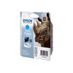 Epson T1002 - 11.1 ml - cyaan - origineel - blister - inktcartridge - voor Stylus SX510, SX515, SX600, SX610; Stylus Office B1100, B40, BX310, BX600, BX610