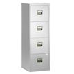MT Economic PFA4 - Verticale opbergkast - 4 lades - lichtgrijs, RAL 7035