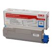 OKI - Cyaan - origineel - tonercartridge - voor OKI MC560dn, MC560n; C5850dn, 5850n, 5950cdtn, 5950dn, 5950dtn, 5950n