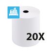 Exacompta - Rol (8 cm x 72 m) - 55 g/m² - 20 rol(len) thermisch papier