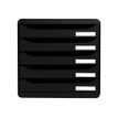 Exacompta BIG-BOX PLUS Classic - Ladekast - 5 lades - A4 Plus - zwart