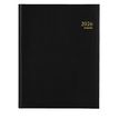 5412303005197-Agenda Lima Timing - 1 semaine sur 2 pages - 17 x 22 cm - noir - Brepols--0