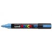 Uni POSCA PC-5M - Marker - permanent - metallic blauw - pigmentinkt op waterbasis - 1.8-2.5 mm - gemiddeld