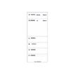 ELVE - Brewery block - 50 vellen - 100 x 259 mm - tweevoud - zonder kopieerblad - genummerd (pak van 10)