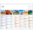 Quo Vadis FANTAISIE La Terre - Kalender - 2019 - 7 maanden per pagina - 430 x 335 mm - met datum