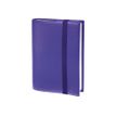 Quo Vadis Time & Life Large Cassandra - Weekagenda - 2019 - weekweergave - met draad gebonden - 160 x 240 mm - rechthoekig - wit papier - paarse hoes - canvas