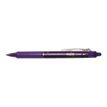 Pilot FriXion Ball Clicker - Rollerbalpen - permanent - violet - gelinkt - 0.7 mm - gemiddeld - terugtrekbaar