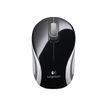 Logitech M187 - Muis - optisch - draadloos - 2.4 GHz - USB draadloze ontvanger - zwart