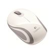 Logitech M187 - Muis - optisch - draadloos - 2.4 GHz - USB draadloze ontvanger - wit