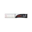 Uni Chalk - Marker - voor glas, bord - wit - pigmentinkt op waterbasis - 8 mm