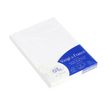 G.LALO Vergé de France - Papier - ivoor - 35 x 100 mm - 210 g/m² - 25 vel(len) halfgevouwen kaarten