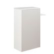 Gautier office Sunday - Receptionist desk side element - rechthoekig - grijs