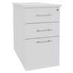 Burocean IDRA - Voetsteun - 3 lades - onderdeelplank - parelwit