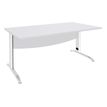 Burocean Idra - Tafel - rechthoekig - parelwit