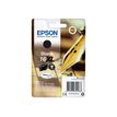 Epson 16XL - 12.9 ml - XL - zwart - origineel - blister - inktcartridge - voor WorkForce WF-2010, 2510, 2520, 2530, 2540, 2630, 2650, 2660, 2750, 2760