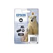 Epson 26XL - 8.7 ml - XL - fotozwart - origineel - blister - inktcartridge - voor Expression Premium XP-510, 520, 600, 605, 610, 615, 620, 625, 700, 710, 720, 800, 810, 820