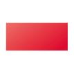 Clairefontaine Pollen DL - Papier - intens rood - 106 x 213 mm - 210 g/m² - 25 kaart(en) getinte vezelkaarten