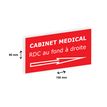 2012348178387-Plaque personnalisée avec votre texte - 150 x 80 mm - rouge - adhésivée prête à poser-P_79384188_2-1