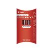 Pilot - Inktpatroon - rood - pak van 3 - voor Hi-Tecpoint V5; Hi-Tecpoint V7