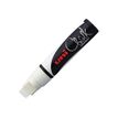 Uni Chalk PWE-17K - Marker - niet permanent - wit - pigmentinkt op waterbasis - 15 mm - extra groot
