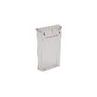 PROMOCOME PLV - Literatuurhouder - te bevestigen aan wand - voor 1/3 A4 - buiten - transparant