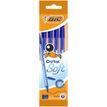 BIC Cristal SOFT - Balpen - blauw - 1.2 mm - gemiddeld - pak van 4