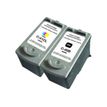 UPrint C-40/41 - 2 - zwart, kleur (cyaan, magenta, geel) - compatible - gereviseerd - inktcartridge (alternatief voor: Canon CL-41, Canon PG40)