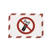 4005546406565-Durable Duraframe Security - 2 Cadres d'affichage bicolore - A4 - rouge/blanc (encadrement -P_79395366_3-2
