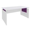 3253310147379-Bureau INEO JET UP Bureau Vallée - Réglable en hauteur - L160 x H74/78/82 x P80 cm - Pieds blanc - plate-P_79395852_1-0