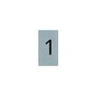 8711234048011-Pickup - Plaque de signalisation - 25 x 44 mm - autocollant - chiffre 1-P_79396259_1-0