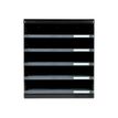Exacompta Ecoblack MODULO A4+ - Ladekast - 5 lades - muisgrijs, eco zwart
