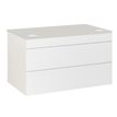 Gautier office Sunday - Receptionist desk component - rechthoekig - grijs
